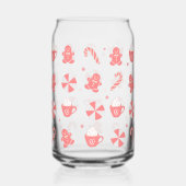 Canettes de Noël, tasses à café et pain d'épice (Verso)