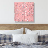 Canevas Art Décor Rose Chinoiserie Mur (Insitu(Chambre))