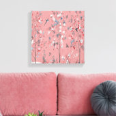 Canevas Art Décor Rose Chinoiserie Mur (Insitu(Salon))