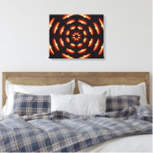 Canevas enroulé à la bougie (Insitu(Chambre))
