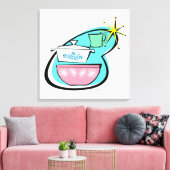 Canevas Étitré Conception de Cookware Atomique (Insitu(Salon))