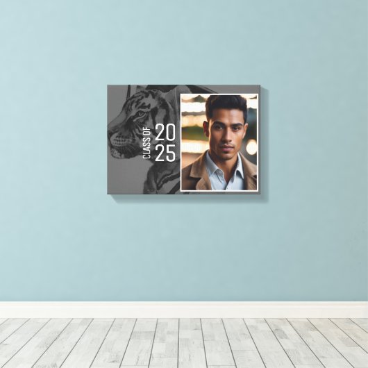 Canevas Stretched Photo Unique (Insitu (Plancher de Bois))