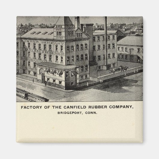 Canfield Rubber Co Magneet (Voorkant)