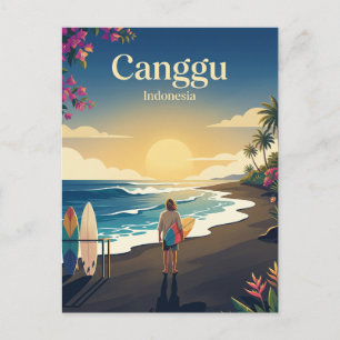 Canggu Beach Indonesië Briefkaart
