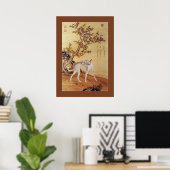 Cangshuiqiu 苍 水 虬 ~ Greyhound ~Giuseppe Castiglion Poster (Thuiskantoor)