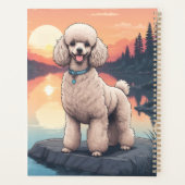 Caniche au bord du lac (Dos)