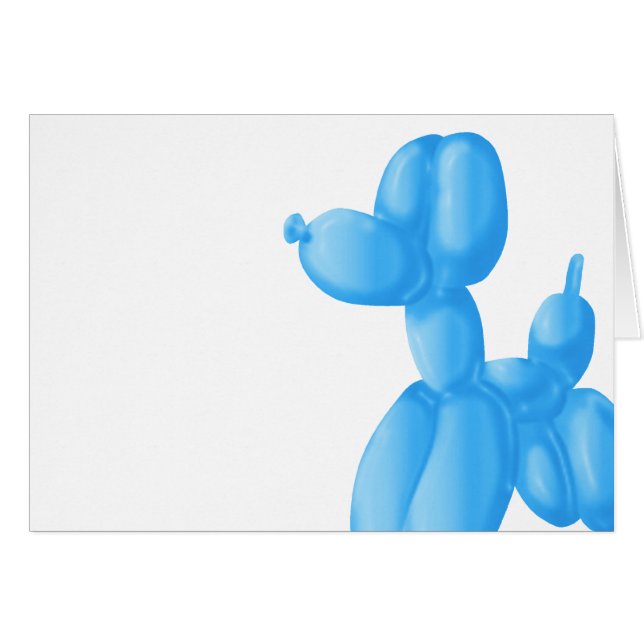 Caniche bleu (Devant horizontal)