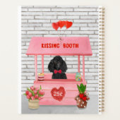 caniche Chien Valentine's Day Kissing Booth (Dos)