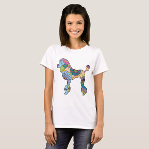 Caniche de base du T-shirt des femmes