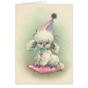 Caniche vintage