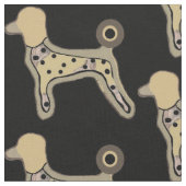 Caniches de tissu de coton faits sur commande (Fermer)