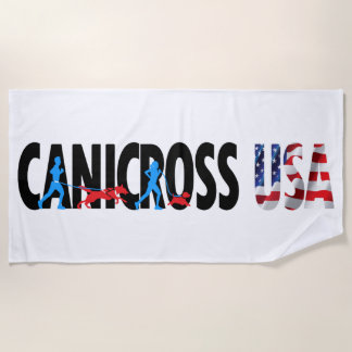 Canicross USA Beach Towel Strandlaken