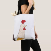 canicule de poulet funky illustration sac fourre-t (De près)