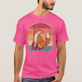 Canidae Caninae Red Fox Lover Fox T-shirt (Voorkant)