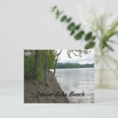 Canim Lake Beach Briefkaart (Staand voorkant)