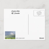 Canim Lake Beach Briefkaart (Achterkant)