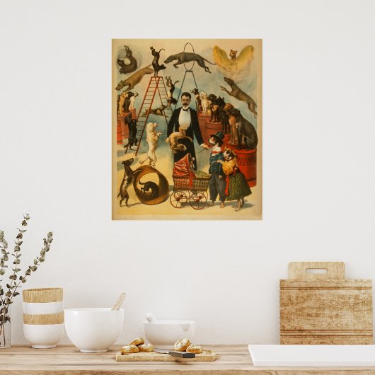Canine Circus ! - Affiche théâtrale #2 (Cuisine)