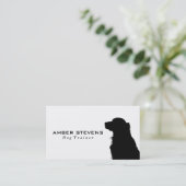 Canine close-up | hondentraining visitekaartje (Staand voorkant)