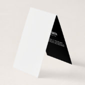 Canine | Dog-opleiding Visitekaartjes (Achterkant)