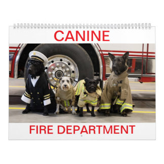 Canine Fire Department Kalender
