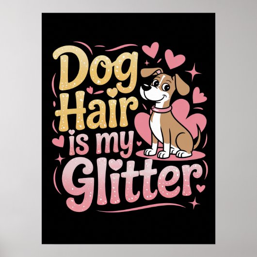 Canine Fur Sparkle Mode Poster (Voorkant)