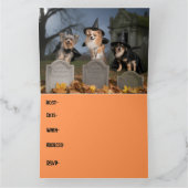 Canine Halloween Party Invitation (Intérieur)