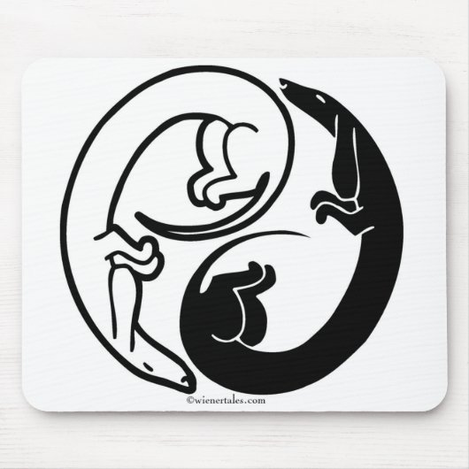 Canine Harmony Mousepad Muismat (Voorkant)