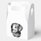 Canine Head schets Bedankdoosjes (Geopend)