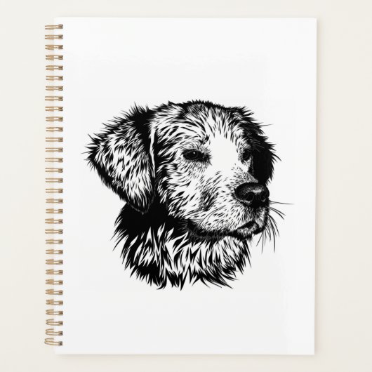 Canine Head schets Planner (Voorkant)