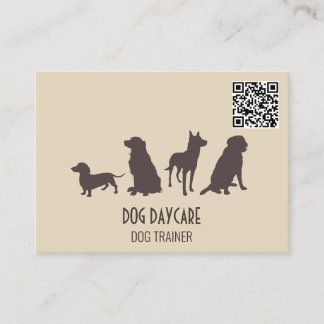 Canine Pack | hondentraining | QR-code Visitekaartje