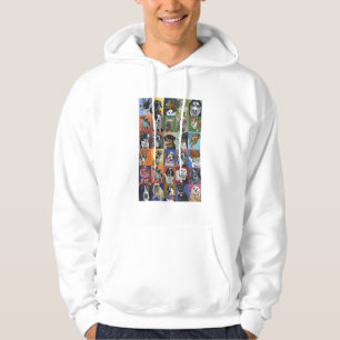 Canine Portrait Series Mannen Hoodie