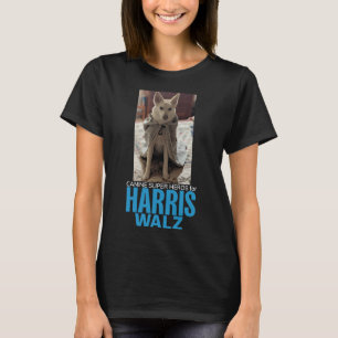 Canine Super Heros voor Harris/Walz T-shirt