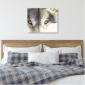 Canis Lupus Canvas Afdruk (Insitu (Slaapkamer))