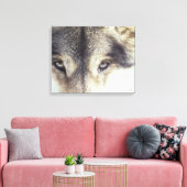 Canis Lupus Canvas Afdruk (Insitu (Woonkamer))