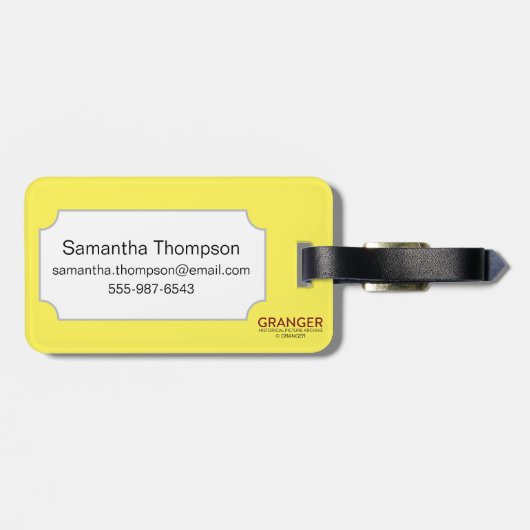 Canis Minor, 1482 Bagagelabel (Achterkant horizontaal)