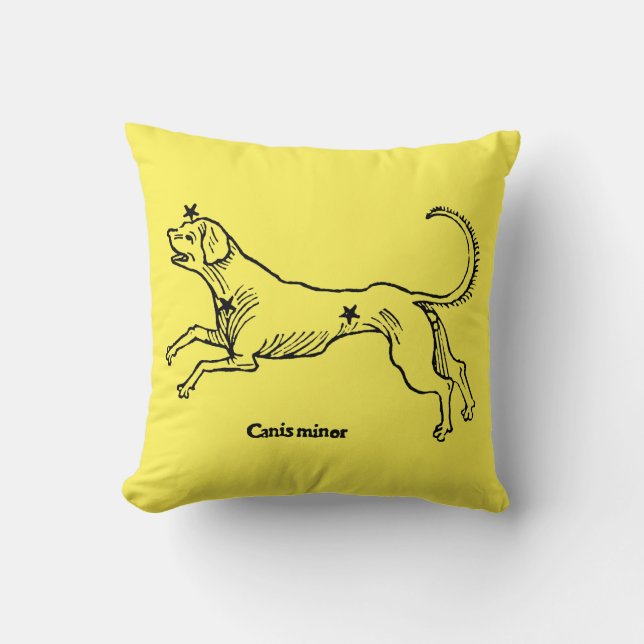 Canis Minor, 1482 Kussen (Voorkant)