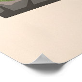 Canna Schotland Reisposter Poster (Hoek)