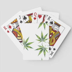 Cannabis- Zazzle_Growshop. Pokerkaarten
