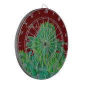 CannaBliss Dartboard van ©TeddyArt Dartbord (Voorkant Links)