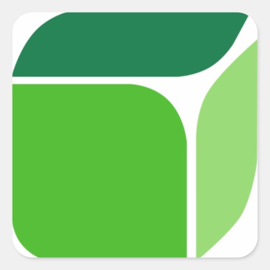 Cannabox Swag Vierkante Sticker (Voorkant)