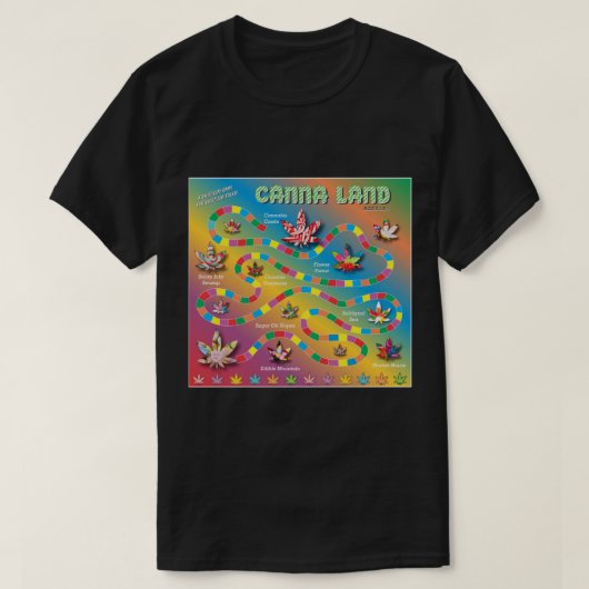 CannaLand T-shirt (Design voorkant)