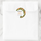 Canne à fruits orange | Étiquette Jam Jar (Sac)