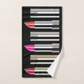 Canne à lèvres (Serviette à main)