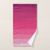 Canne à lèvres : Tons de rose Abstrait (Serviette à main)