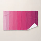 Canne à lèvres : Tons de rose Abstrait (Serviette à main)