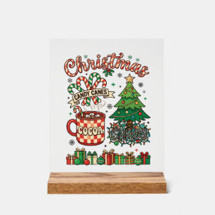 Canne à sucre de Noël Canne en sucre Cacao Arbre à