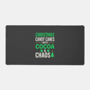 Canne à sucre de Noël Chaos de cacao de fêtes