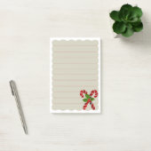 canne de bonbon Post-it note (Bureau)