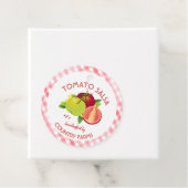 Canne de fruits de tomate | Étiquette Jar (En situation)