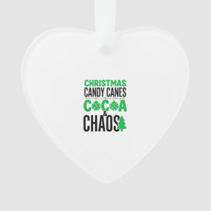 Canne de Noël au Cacao Chaos Design